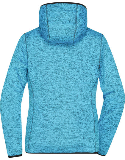 Ladies’ Knitted Fleece Hoody – Bild 7