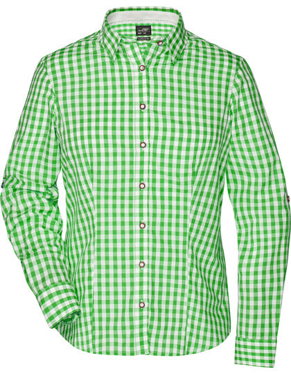 Damen-Trachtenbluse aus Popeline – Bild 6