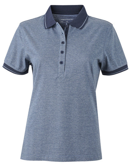 JN705 Ladies´ Heather Polo – Bild 7