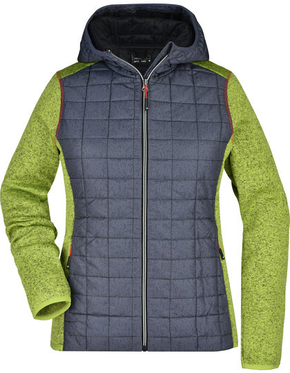 Damen Hybridjacke mit Kapuze – Bild 7