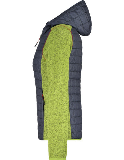 Damen Hybridjacke mit Kapuze – Bild 9