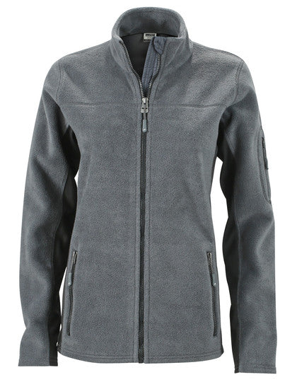 Damen Workwear Fleece Jacke im Materialmix – Bild 9