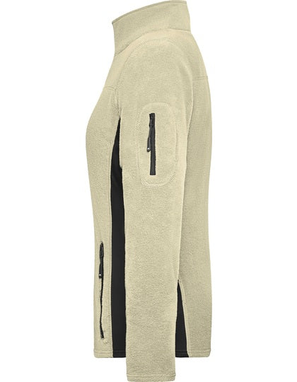 Damen Workwear Fleece Jacke im Materialmix – Bild 12