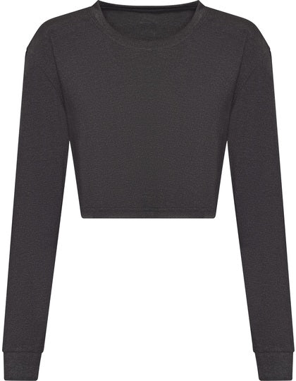 JT016 Women´s Long Sleeve Cropped T – Bild 4