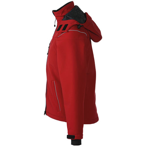 Ladies` Winter Softshell Jacket in Rueckseite - bedruckbar und bestickbar