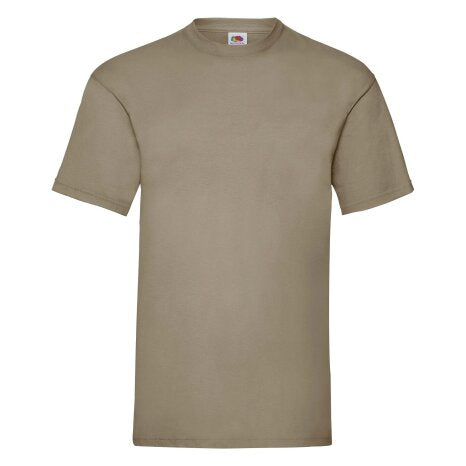 Fruit of the Loom Valueweight T-Shirt - Khaki