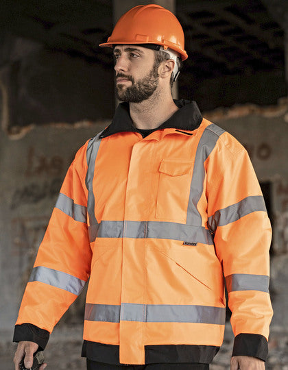 Hi-Vis Light Rain Jacket Kaunas – Bild 3