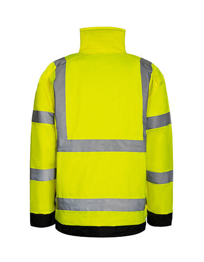 Hi-Vis Light Rain Jacket Kaunas – Bild 5