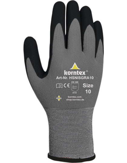 Elastischer Nitrilschaum Handschuh, 15 Gauge – Bild 2