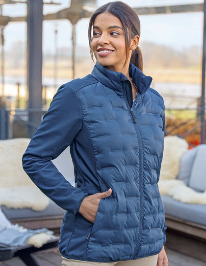 KY157 Damen Fleece-Hybrid Jacket – Bild 5