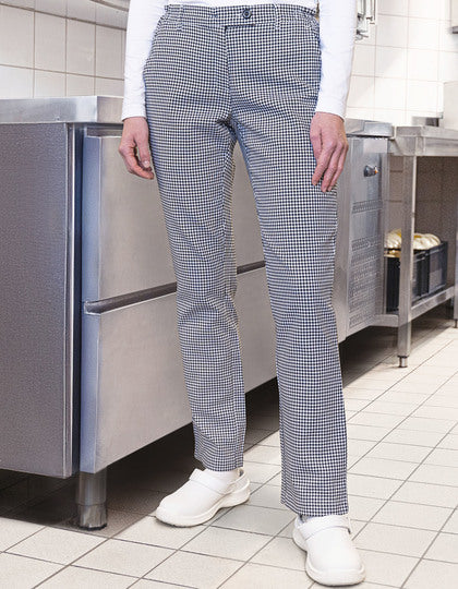 KY160 Damen Pepitahose Basic – Bild 3
