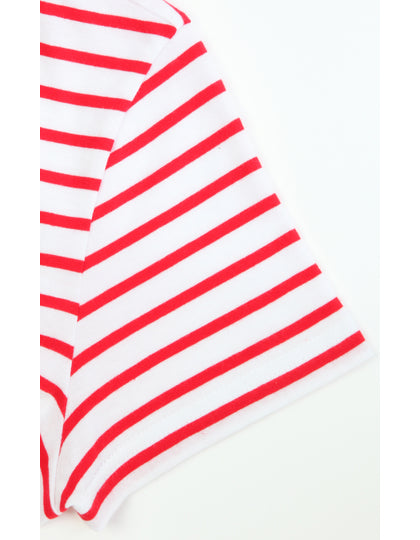 L01399 Women´s Round Neck Striped T-Shirt Miles – Bild 8