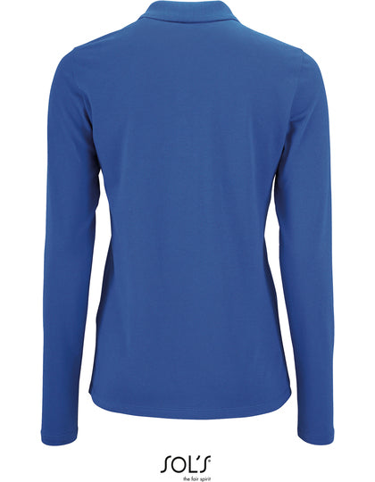 L02083 Women´s Long-Sleeve Piqué Polo Shirt Perfect – Bild 13