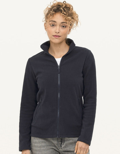 Damen Fleecejacke mit Reißverschlusskragen – Bild 5