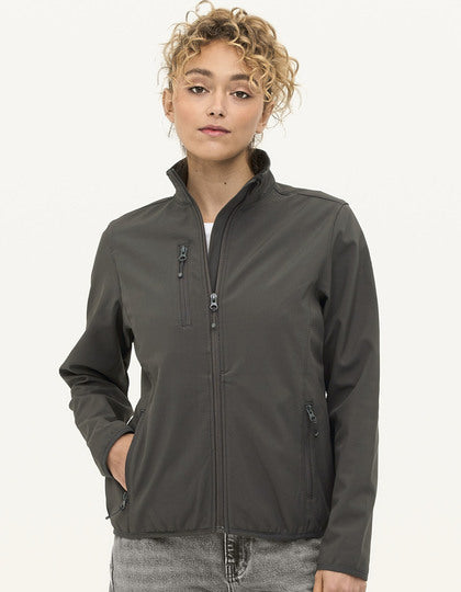 L03828 Women´s Falcon Zipped Softshell Jacket – Bild 8