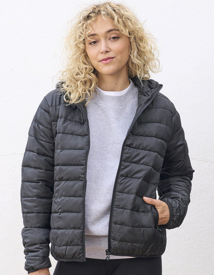 L04445 Women´s Stream Lightweight Hooded Padded Jacket – Bild 4