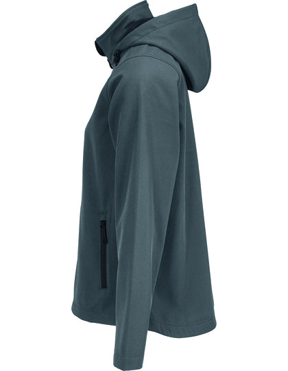 Women’s Race Softshell Hooded Jacket – Bild 8