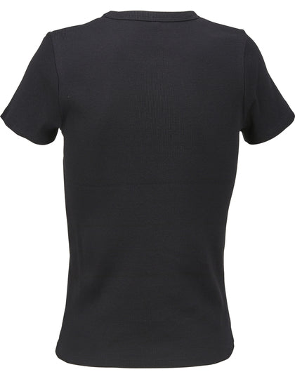 L04814 Women´s Ribbed T-Shirt Sara – Bild 6