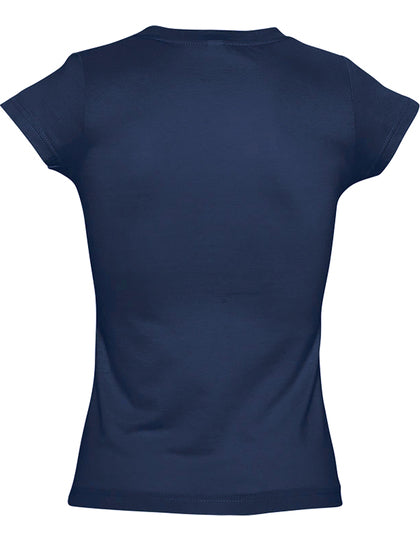 L156 Women´s V-Neck-T-Shirt Moon – Bild 14