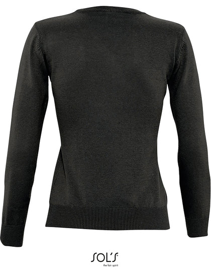 Damen V-Ausschnitt Pullover Galaxy – Bild 7