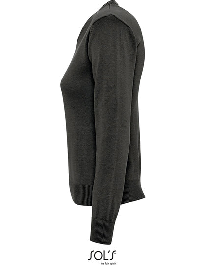 Damen V-Ausschnitt Pullover Galaxy – Bild 8