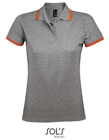 Hellgrau meliert (Grey Melange / Orange)