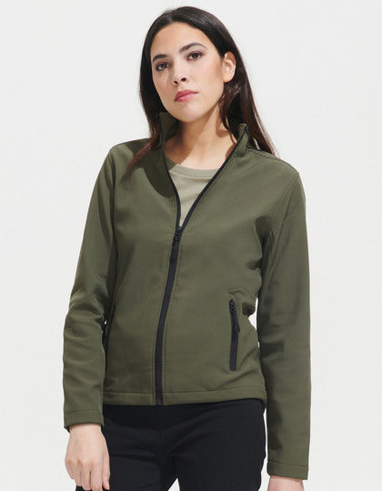 Damen Softshell-Zip-Jacke Race – Bild 6