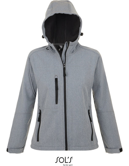 Damen Hooded Softshell Jacke Replay – Bild 8