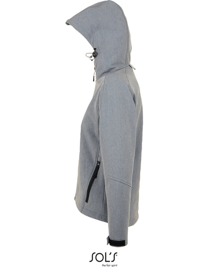 Damen Hooded Softshell Jacke Replay – Bild 10