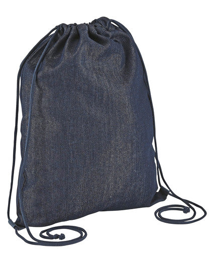 Turnbeutel aus Denim – Bild 3