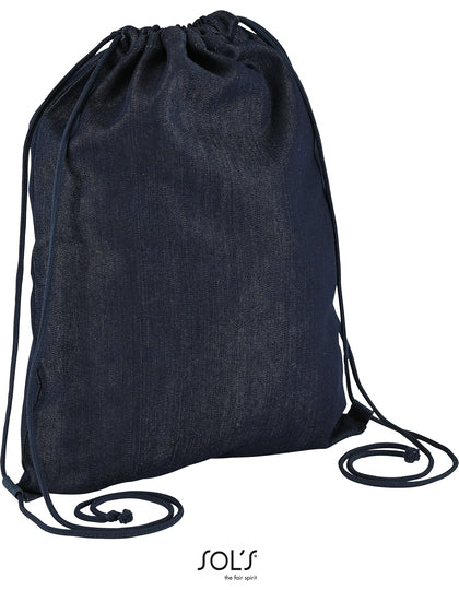 Turnbeutel aus Denim – Bild 2