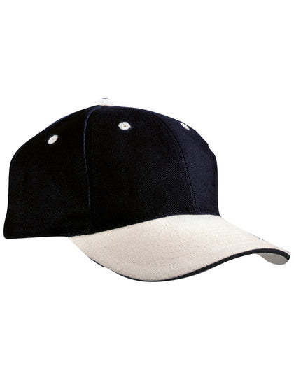 6-Panel Sandwich Cap – Bild 25