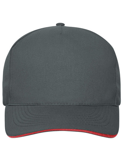 5-Panel Sandwich Cap Bio-Baumwolle – Bild 10