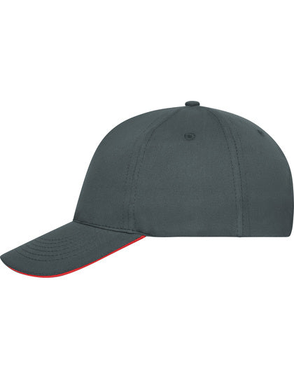 5-Panel Sandwich Cap Bio-Baumwolle – Bild 13