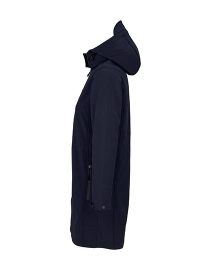 Damen Long Softshell Coat Achille – Bild 6