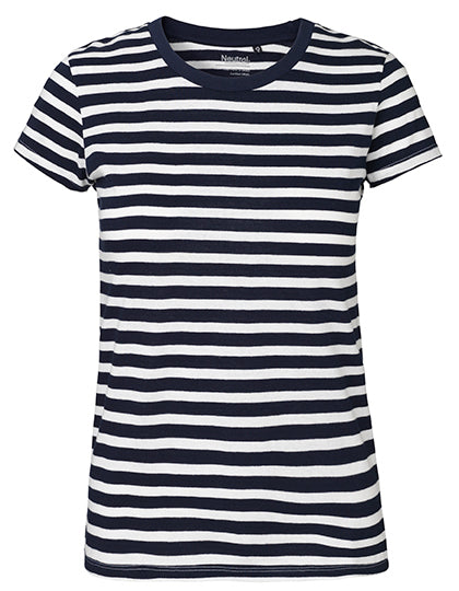 Weiss (White - Navy (Striped))