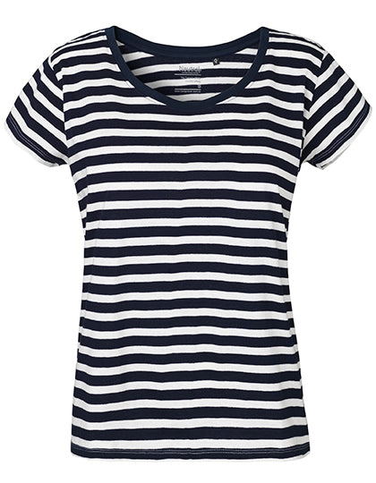 White - Navy (Striped)
