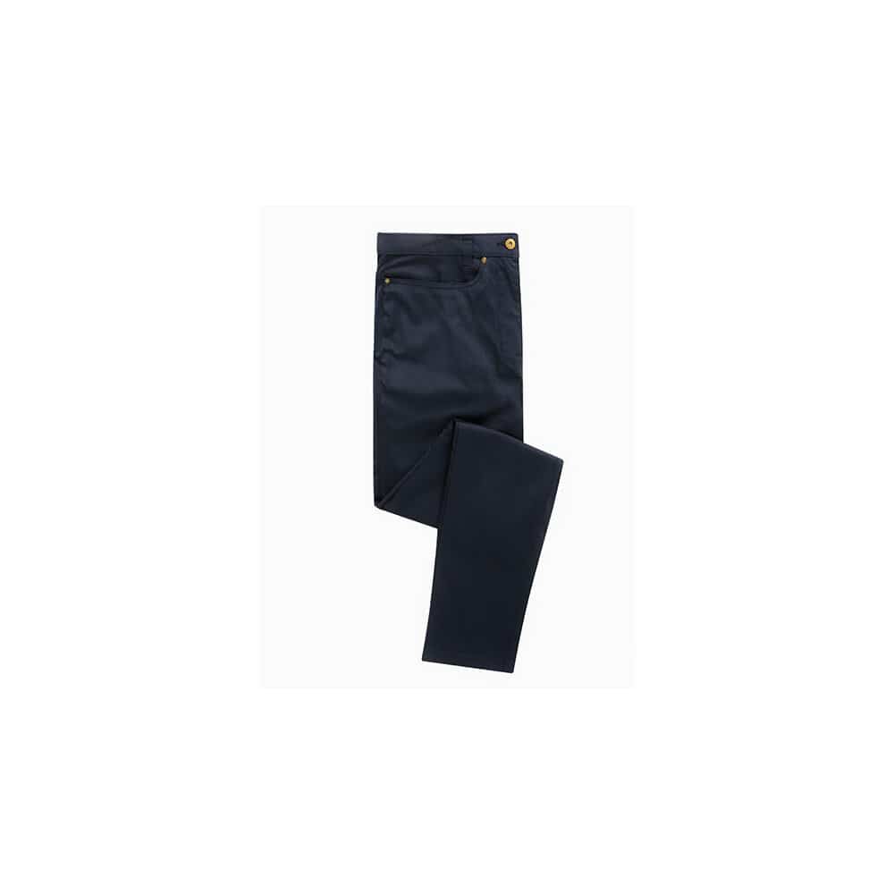 Men`s Performance Chino Jean in navy - bedruckbar und bestickbar
