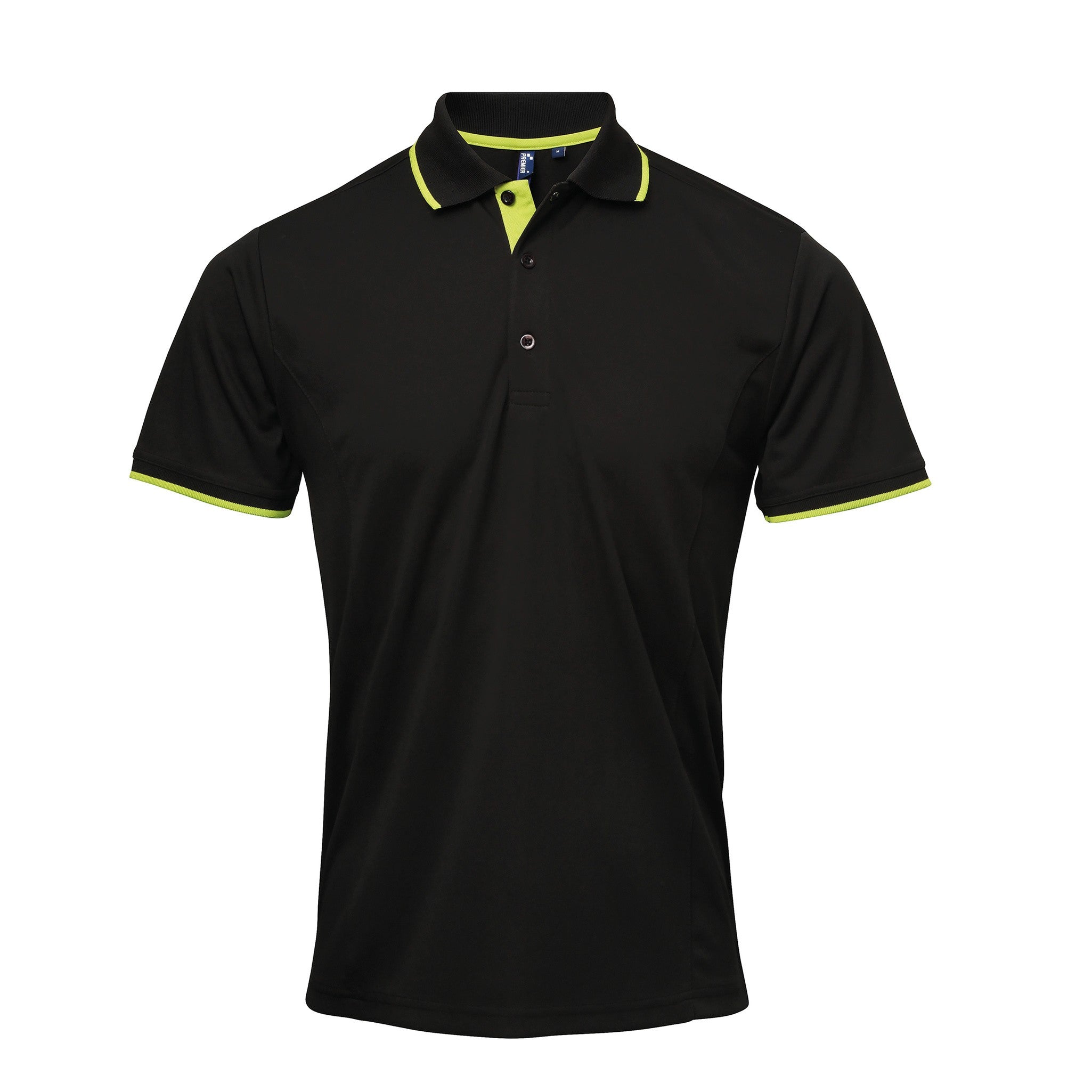 Premier Workwear Men's Contrast Coolchecker Polo