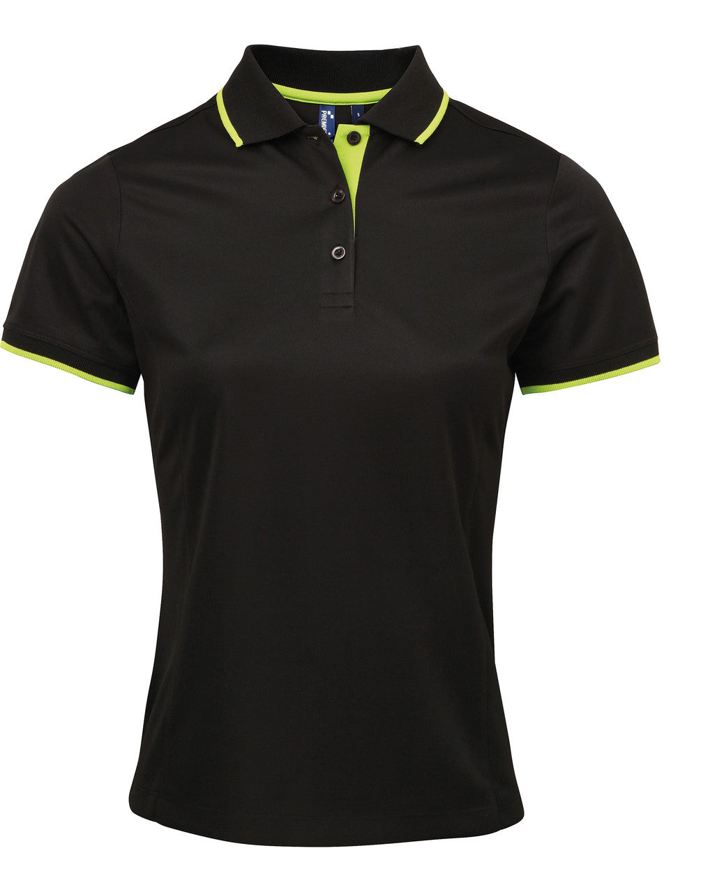 Premier Workwear Ladies' Contrast Coolchecker Polo – Shirt | Promobox-Premier Workwear