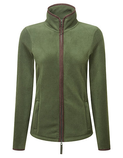 Moss Green (ca. Pantone 2410C) / Brown (ca. Pantone 4975C)