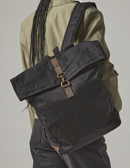 Heritage Waxed Canvas Backpack – Bild 4