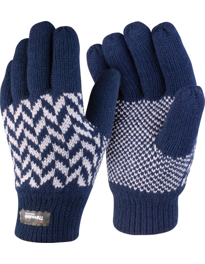 Pattern Thinsulate Handschuhe – Bild 4