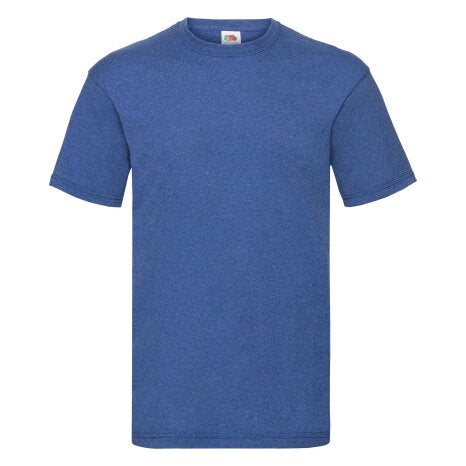 Fruit of the Loom Valueweight T-Shirt - Retro Heather Royal