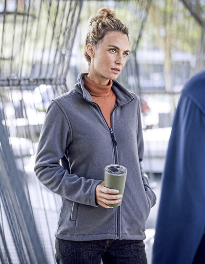Damen Microfleece Full-Zip Jacke – Bild 7