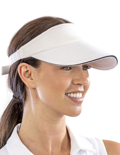 Herringbone Sun Visor mit Sandwich-Schirm – Bild 6