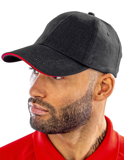 Brushed Cotton Decorators Cap mit Sandwich-Schirm – Bild 7