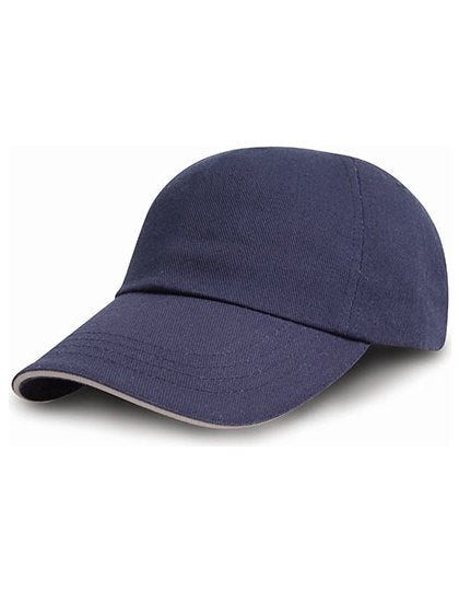 Brushed Cotton Decorators Cap mit Sandwich-Schirm – Bild 5