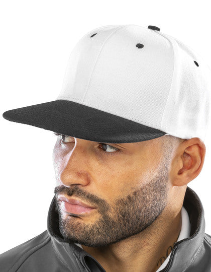 Bronx Original Flat Peak Snapback Dual Colour Cap – Bild 8