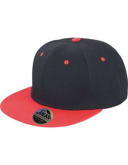 Bronx Original Flat Peak Snapback Dual Colour Cap – Bild 7